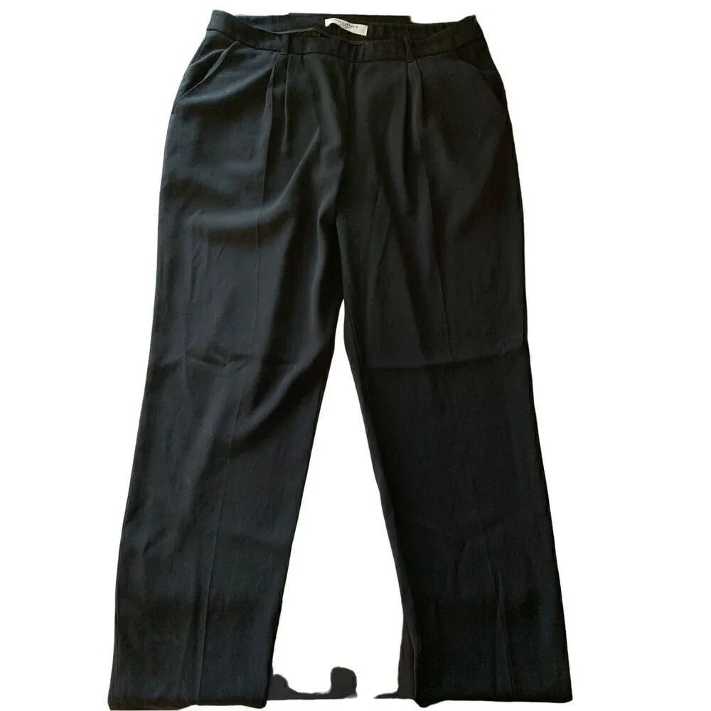 MM LAFLEUR black pants trousers women's size 12 SPEV-18-237